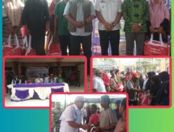 Pj Gubernur Aceh Serahkan Bantuan Masa Panik untuk Korban Bencana Angin Kencang