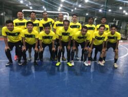 Tim Futsal Kemenag Nagan Raya Tahan Imbang PPs UIN Ar-Raniry