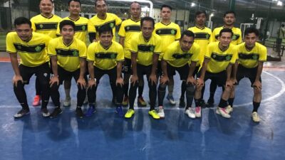 Tim Futsal Kemenag Nagan Raya Tahan Imbang PPs UIN Ar-Raniry