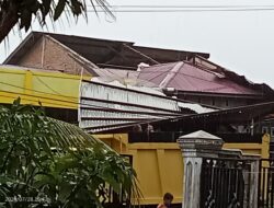 Angin Kencang di Aceh Barat Terbangkan Atap Rumah Warga Ujungkalak