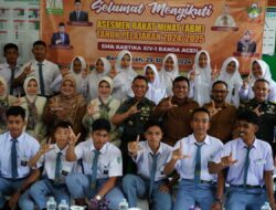 Hadiri Asesmen Bakat Minat SMA Kartika XIV -I Banda Aceh, Kasdam IM: Sekolah Arahkan Sesuai Minat dan Bakat