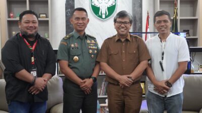 Jelang Expo dan UMKM PON, Kasdam IM Terima Audiensi Kabid Promosi dan Pemasaran PB PON XXI