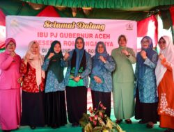 Pembinaan Gammawar dan Penurunan Stunting, Pj Ketua TP-PKK Aceh Kunjungi Bener Meriah