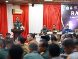 Kasdam IM Hadiri Rakorpimda Pilkada Aceh Tahun 2024 di Kantor Gubernur Aceh
