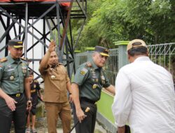 Dandim 0101/KBA Hadiri Peresmian 2664 Titik Sumber Air Program TNI AD Manunggal Air 2024 Secara Virtual