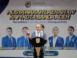 Pj Wali Kota Ade Surya Buka Musda KNPI Kota