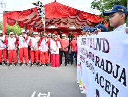 Dilepas Pj Wali Kota, Pawai Karnaval HUT ke 79 RI Berlangsung Meriah