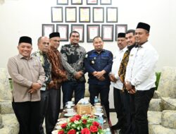 Pj Bupati Muhammad Iswanto Terima Audiensi Kakankemenag Aceh Besar