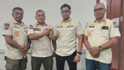 Jelang PON XXI, Satpol PP dan WH Aceh Besar dan Kota Banda Aceh Jalin Kerjasama