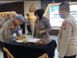 Bidpropam Polda Aceh Canangkan Pembangunan Zona Integritas Menuju WBK