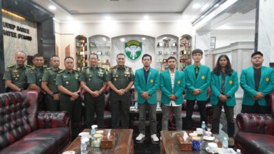 Pangdam IM Terima Audiensi Badan Eksekutif Mahasiswa (BEM) Universitas Syiah Kuala (USK)