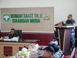 Pangdam IM Pimpin Rapat Dewas BLU RST Tingkat II Iskandar Muda