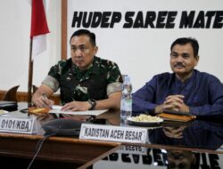 Dandim 0101/Kota Banda Aceh Hadiri Rapat Koordinasi PAT Secara Virtual
