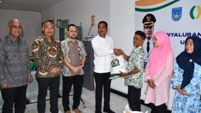 Perum Bulog Salurkan Bantuan Pangan Beras Tahap III Kepada KPM Dalam Wilayah Kota Langsa