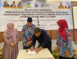 Pengurus Baru PPPKMI Aceh Besar Dilantik, Pemkab Harap Bersinergi