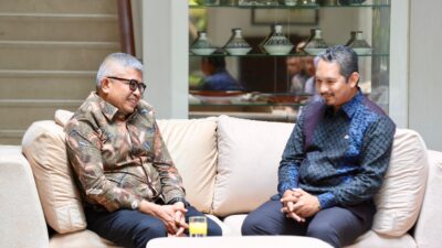 Pj Gubernur Aceh Disambut Hangat di Kediaman Konsul Jenderal Malaysia di Medan
