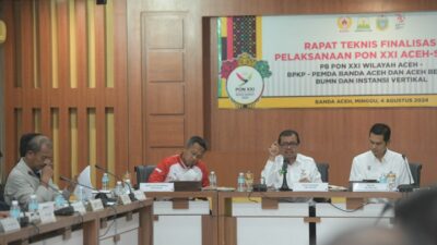 Pj Sekda Aceh: PON XXI Aceh-Sumut Sudah Dekat, Mari Bekerja Maksimal
