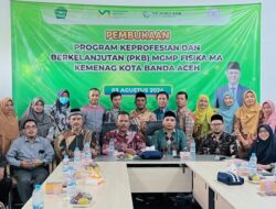 Forum MGMP Fisika MA Banda Aceh Gelar Kegiatan PKB