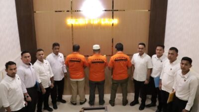 Polda Aceh Tahan Tiga Tersangka Kasus Korupsi Pengadaan Wastafel di Disdik Aceh
