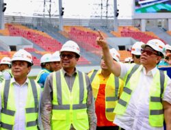 Pj Sekda Aceh Dampingi Wantimpres Tinjau Stadion Harapan Bangsa, Pengerjaan Capai 96 persen