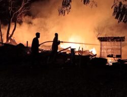 Kebakaran Hanguskan Tempat Pengobatan Tradisional di Lubuk Sukon