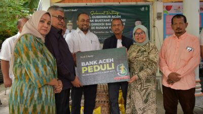 Bustami Gubernur Aceh Pertama Kunjungi Rumah Singgah, Bantu Kebutuhan Anak-anak Kanker dan Thalasemia