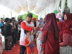 Pj Bupati Muhammad Iswanto dan Bunda PAUD Cut Rezky Hadiri Puncak Peringatan HAN ke-40