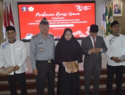 389 Warga Binaan Lapas Kelas IIA Lhokseumawe Dapat Pengurangan Masa Tahanan