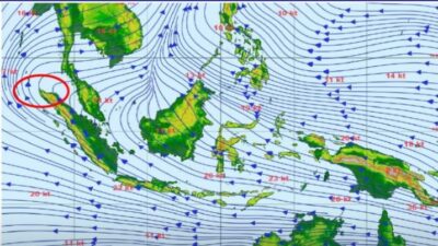 BMKG Sabang Keluarkan Peringatan Dini Angin Kencang dan Gelombang Tinggi