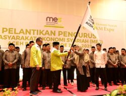 Hadiri Pelantikan MES Aceh Besar, Kadis Syariat Islam Ajak Berantas Rentenir