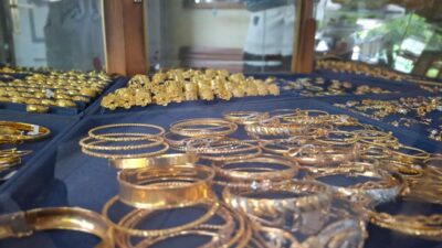 Harga Emas Merangkak Naik di Sabang,, Rp.4.170.000/Mayam