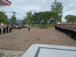Polres Aceh Besar Amankan Pelantikan Anggota DPRK Periode 2024-2029