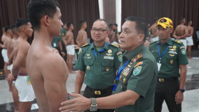 Pangdam IM Pimpin Sidang Pantukhir Tingkat Panda Penerimaan Calon Bintara Prajurit Karier TNI AD Reguler Pria TA 2024