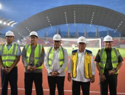 Didampingi Pj Gubernur Aceh, Menteri PUPR Tinjau Kesiapan Fasilitas PON XXI di Banda Aceh