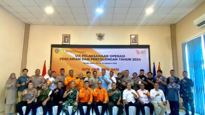 Basarnas Pusat Gelar Uji Lakops yang melibatkan Puluhan Potensi SAR