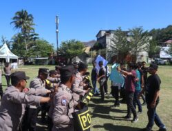 Polres Aceh Selatan Simulasi Pengamanan Pilkada Serentak
