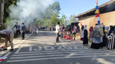 Sambut PON XXI, Forkopimcam dan Warga Kuta Cot Glie Gelar Gotong Royong Massal