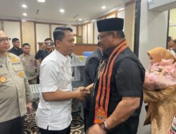 Danlanal Sabang Ikut Hadiri Penyambutan dan Peusijuek Pj. Gubernur Aceh