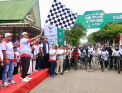 Dilepas Pj Gubernur Aceh, Jalan Santai dan Sepeda Santai Meriahkan PON XXI