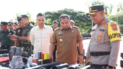 Pj Bupati Iswanto Hadiri Apel Gelar Pasukan Operasi Mantap Praja Seulawah 2024