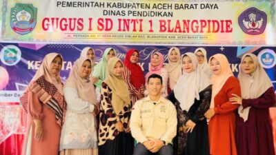 IGI Daerah Aceh Barat Daya Latih Guru di Gugus 1 SDN Inti Blangpidie