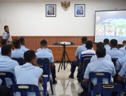 Kakes Lanud Maimun Saleh Sosialisasi Bahaya dan Pencegahan Narkoba