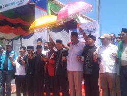 Usai Deklarasi Pasangan Tarmizi dan Said Fadheil Mendaftar ke KIP Aceh Barat
