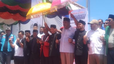 Usai Deklarasi Pasangan Tarmizi dan Said Fadheil Mendaftar ke KIP Aceh Barat