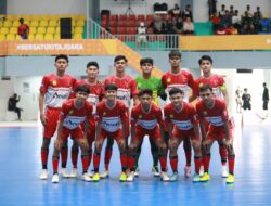 Sempat Tertinggal Dua Kali, Tim Futsal Aceh Imbangi Papua Pegunungan