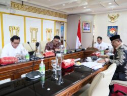 Rapat Bersama Mendagri, Penjabat Gubernur Safrizal Paparkan Kesiapan Pelaksanaan PON XXI