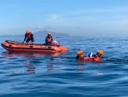 Basarnas Gelar Simulasi Evakuasi Darurat Cabang Olahraga Layar PON XXI Aceh-Sumut 