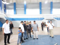 Presiden Ferkushi dan Pj Bupati Aceh Besar Tinjau Venue Kurash PON XXI di JSC Kota Jantho