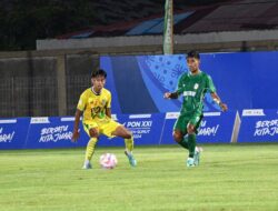 Sepakbola PON XXI, Papua Tumbangkan Riau 1-0