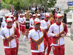 Tujuh Hari Kirab Api PON XXI, 15 Kabupaten/Kota Telah Dilalui